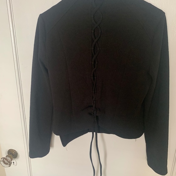 Black Crop Jacket - Picture 4 of 4